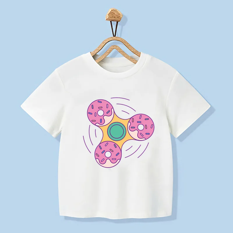 Boys And Girls Cartoon Donuts Print T Shirt Kids Funny Short Sleeve Clothes Baby Summer White Fashion Harajuku T-shirt,YKP123
Boys And Girls Cartoon Donuts Print T Shirt Kids Funny Short Sleeve Clothes Baby Summer White Fashion Harajuku T-shirt,YKP123