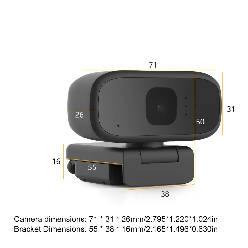 720P HD Mini Computer Webcam Anti-peeping Rotatable Adjustable Free Drive Camera For Live Broadcast Video Conference Work 
720P HD Mini Computer Webcam Anti-peeping Rotatable Adjustable Free Drive Camera For Live Broadcast Video Conference Work