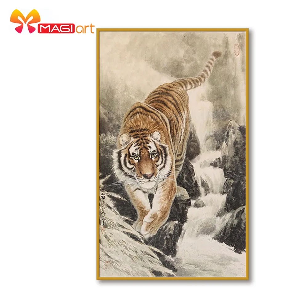 Cross stitch kits Embroidery needlework sets 11CT water soluble Canvas Patterns 14C Full Landscape tiger -NCMA150
Cross stitch kits Embroidery needlework sets 11CT water soluble Canvas Patterns 14C Full Landscape tiger -NCMA150