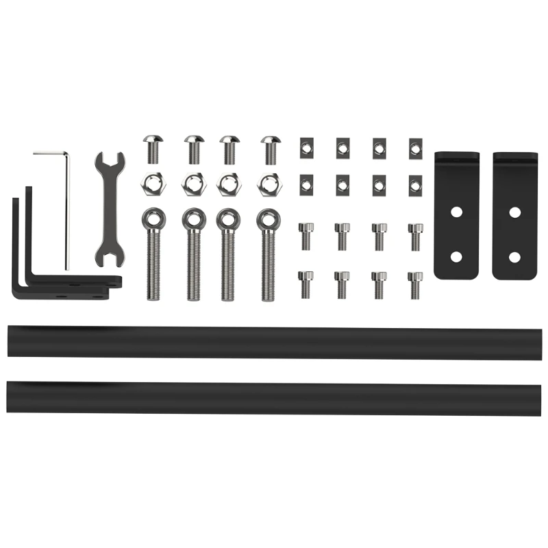 Support Rod Set 3D Printer Parts and Accessories Compatible with Ender-3/Ender3S Creality 3D Printers Aluminum Alloy
Support Rod Set 3D Printer Parts and Accessories Compatible with Ender-3/Ender3S Creality 3D Printers Aluminum Alloy
