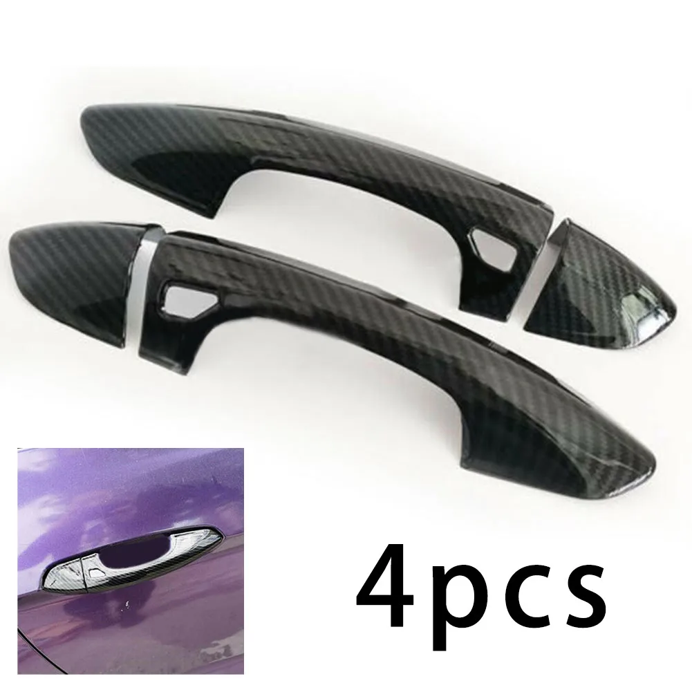 Auto Car Chrome Handle Protective Cover For 2015-2020 Ford Mustang ABS Carbon Fiber Outer Door Handle Cover Trim 4pcs Accessorie
Auto Car Chrome Handle Protective Cover For 2015-2020 Ford Mustang ABS Carbon Fiber Outer Door Handle Cover Trim 4pcs Accessorie
