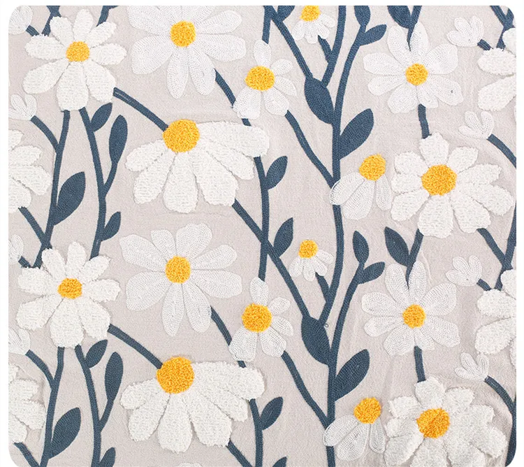 Three-dimensional Small Daisy Pattern Cotton Towel Embroidery DIY Hand Embroidery Garment Fabric Custom Skirt Accessories
Three-dimensional Small Daisy Pattern Cotton Towel Embroidery DIY Hand Embroidery Garment Fabric Custom Skirt Accessories