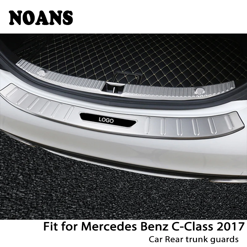NOANS For Mercedes-Benz C Class W205 2017 Auto Car Rear Trunk Door Bumper Anti Scratch Strips Stainless Steel Accessories
NOANS For Mercedes-Benz C Class W205 2017 Auto Car Rear Trunk Door Bumper Anti Scratch Strips Stainless Steel Accessories
