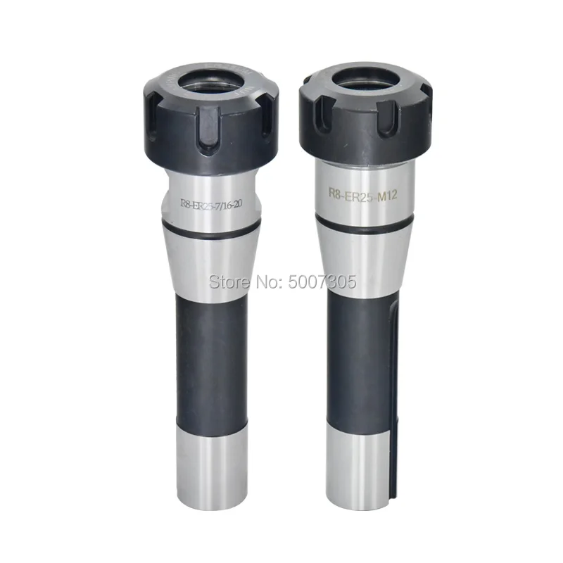 Turret milling machine holder R8-ER20 R8-ER25 R8-ER32 R8-ER40 R8-ER16 M12 metric 7/16 inch
Turret milling machine holder R8-ER20 R8-ER25 R8-ER32 R8-ER40 R8-ER16 M12 metric 7/16 inch