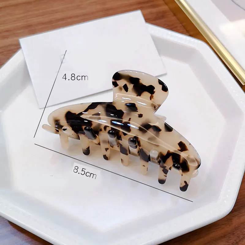 Acetate Leopard Print Large Hair Claws Women Vintage Hair Clip Girl Hair Crab Clamp Acrylic Hairpins Headwear Hair Accessories
Acetate Leopard Print Large Hair Claws Women Vintage Hair Clip Girl Hair Crab Clamp Acrylic Hairpins Headwear Hair Accessories