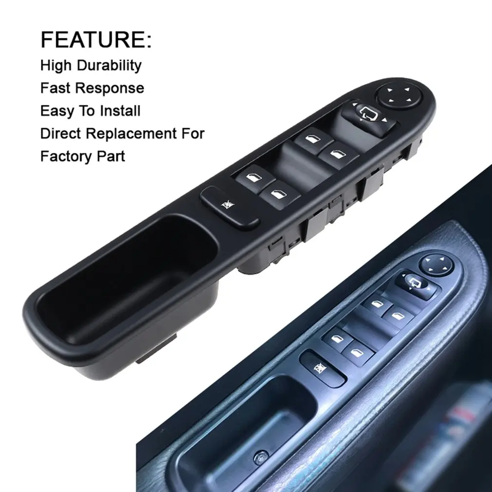 Window Lifting Controller Replacement Window Control Switch Car Accessories Window Lifter Power Switch for Peugeot 307
Window Lifting Controller Replacement Window Control Switch Car Accessories Window Lifter Power Switch for Peugeot 307