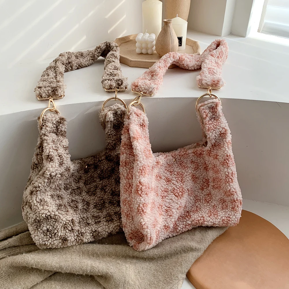 Fashion Dumpling Shoulder Bags Fleece Large Capacity Leopard Pattern Crossbody Bag Women Girls School Street Handbag
Fashion Dumpling Shoulder Bags Fleece Large Capacity Leopard Pattern Crossbody Bag Women Girls School Street Handbag