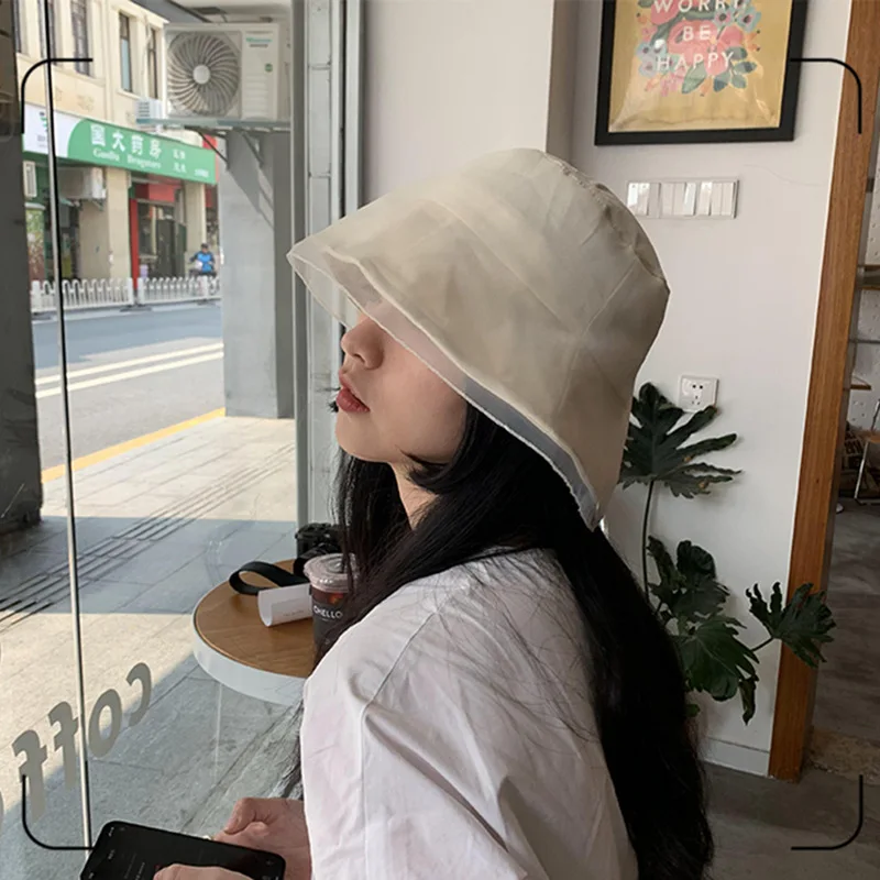 White Mesh Fisherman Cap Women Early Spring and Autumn Summer Japanese Thin Section Breathable Sunscreen Bucket Hat Panama
White Mesh Fisherman Cap Women Early Spring and Autumn Summer Japanese Thin Section Breathable Sunscreen Bucket Hat Panama