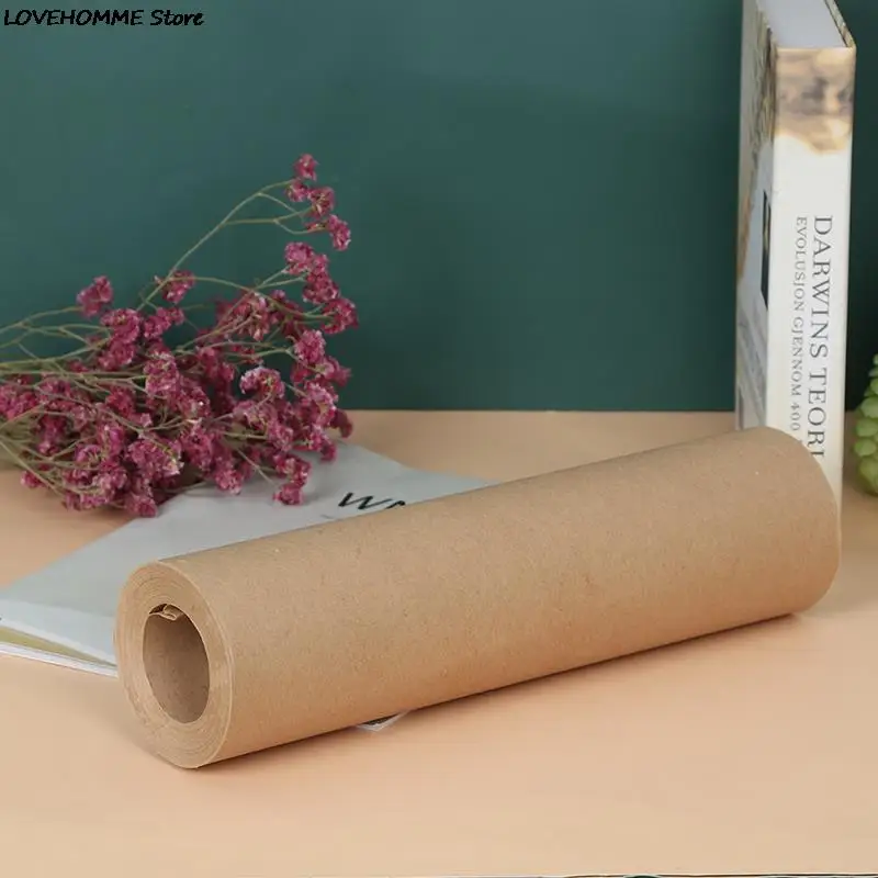30 Meters Brown Kraft Wrapping Paper Roll For Wedding Birthday Party Gift Wrapping Parcel Packing Art Craft
30 Meters Brown Kraft Wrapping Paper Roll For Wedding Birthday Party Gift Wrapping Parcel Packing Art Craft