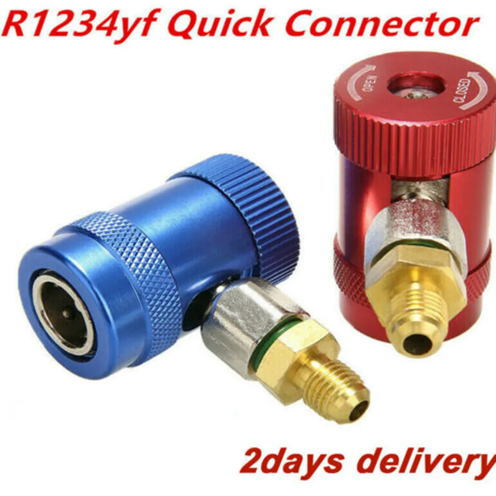 2PCS Car Air Conditioning Quick Coupler Connector Adapter High And Low Pressure Snow Seed Liquid Refrigeration Conversion Joint
2PCS Car Air Conditioning Quick Coupler Connector Adapter High And Low Pressure Snow Seed Liquid Refrigeration Conversion Joint
