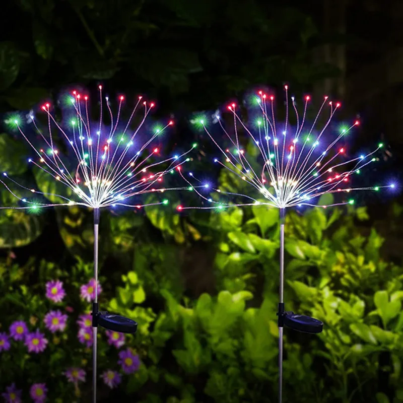 New 90 /120/150 LED Solar Powered Outdoor Grass Globe Dandelion Fireworks Lamp Fairy Lights For Garden Lawn Landscape Decoration
New 90 /120/150 LED Solar Powered Outdoor Grass Globe Dandelion Fireworks Lamp Fairy Lights For Garden Lawn Landscape Decoration