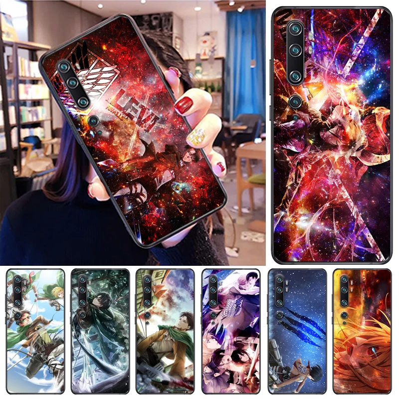 Attack On Titan Eren Jager Mikasa Ackerman Armin Arlert Levi Phone Case For Xiaomi CC9e CC9 Pro Coque Funda Carcasa Back Cover
Attack On Titan Eren Jager Mikasa Ackerman Armin Arlert Levi Phone Case For Xiaomi CC9e CC9 Pro Coque Funda Carcasa Back Cover