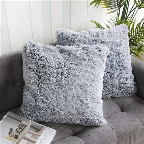 Artificial Fur Cushion Cover Hairy Faux Plain Plush Fluffy Soft Cushion Cover Pillow Solid Color Cases Home Sofa Decor 45x45cm
Artificial Fur Cushion Cover Hairy Faux Plain Plush Fluffy Soft Cushion Cover Pillow Solid Color Cases Home Sofa Decor 45x45cm