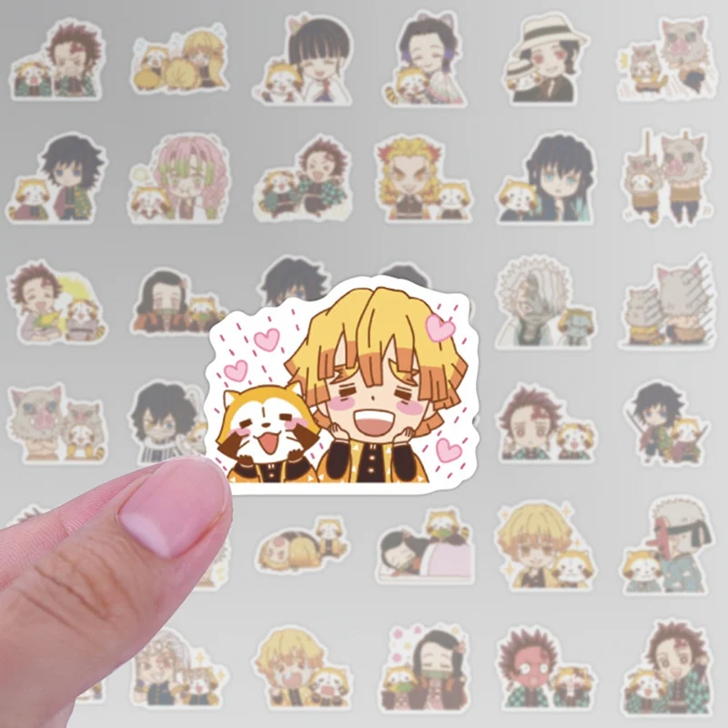 40Pcs Anime Demon Slayer Stickers Pack For Bicycle Motorcycle Laptop Skateboard Guitar Luggage Waterproof Sticker Kids Toys
40Pcs Anime Demon Slayer Stickers Pack For Bicycle Motorcycle Laptop Skateboard Guitar Luggage Waterproof Sticker Kids Toys