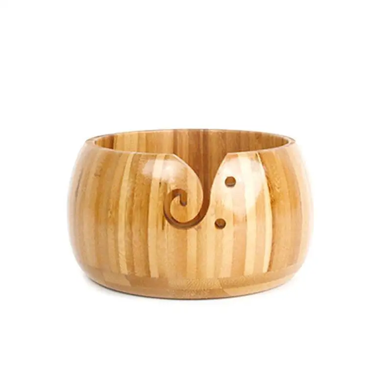 Natural Wooden Yarn Storage Bowl Organizer Knitted Crocheted Wool Holder Storage Bowl Home Handmade Knitting Sewing Supplies
Natural Wooden Yarn Storage Bowl Organizer Knitted Crocheted Wool Holder Storage Bowl Home Handmade Knitting Sewing Supplies