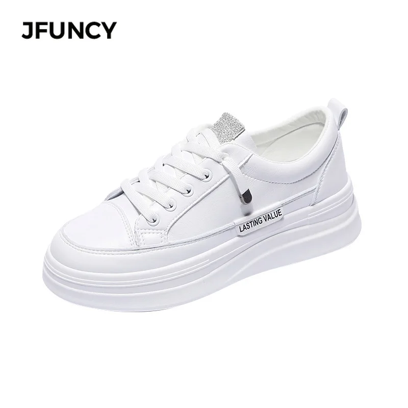 JFUNCY Spring Autumn Women Small White Shoe Comfortable Sport All-Match Female Board Shoes Flats Breathable Women's Sneakers
JFUNCY Spring Autumn Women Small White Shoe Comfortable Sport All-Match Female Board Shoes Flats Breathable Women's Sneakers