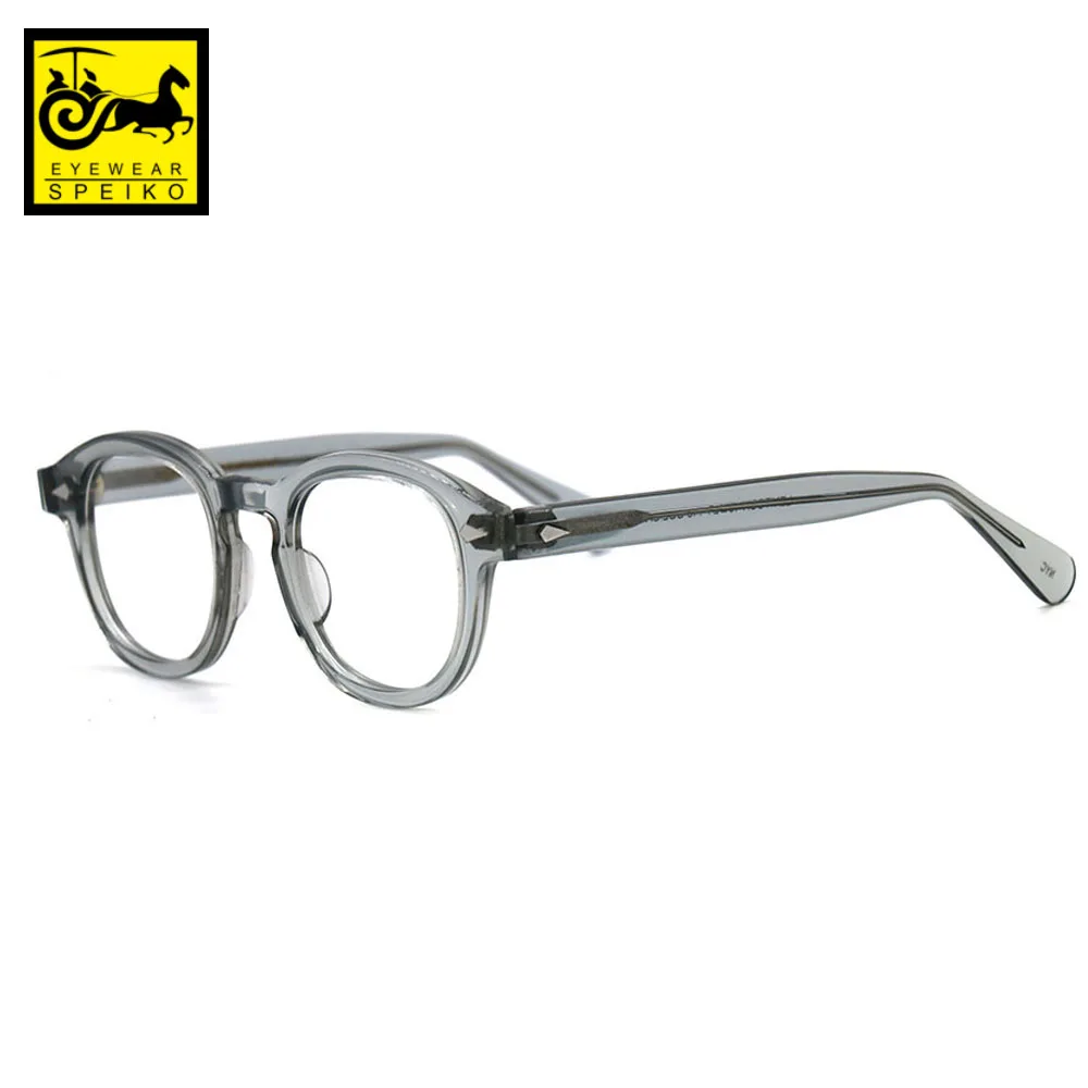 

LEMTOSH стильные очки для близорукости Джонни Депп очки для чтения с серой оправой линзы с защитой от синего света мужские и женские очки
