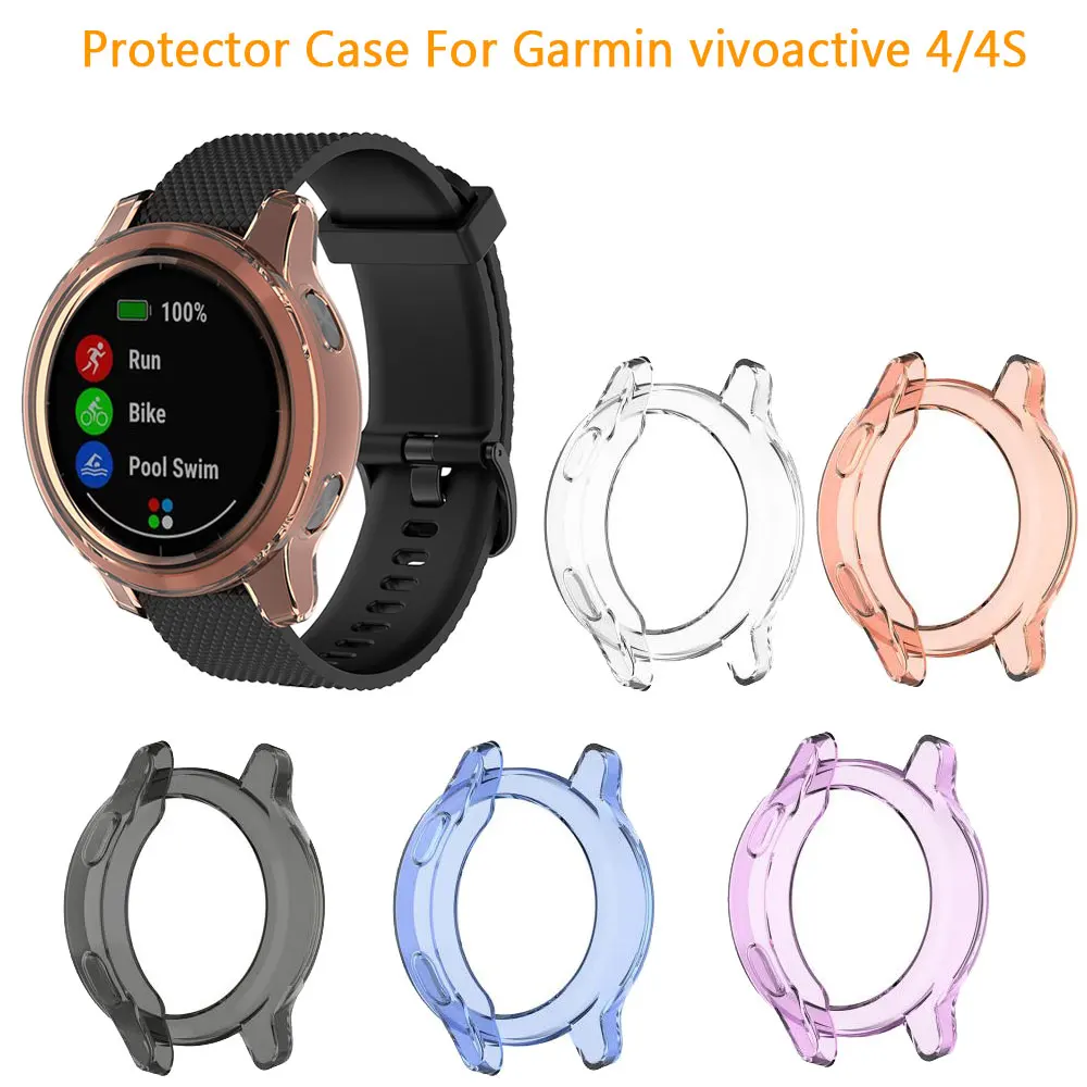 TPU Protector Case Protective Shell For Garmin Vivoactive 4 4S Screen Protective For Vivoactive4 Vivoactive4S Smart Watchband
TPU Protector Case Protective Shell For Garmin Vivoactive 4 4S Screen Protective For Vivoactive4 Vivoactive4S Smart Watchband