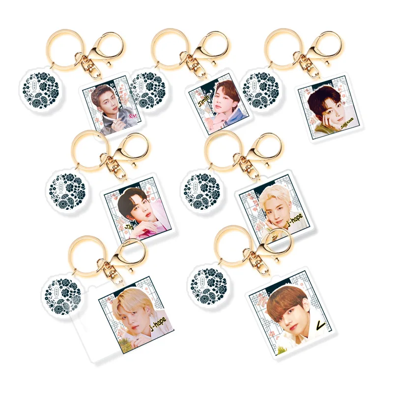 1 Pcs/Set Kpop Bangtan Boys Acrylic Keychains Cute Pendant New Keyring Key Chain Accessories Key Ring Gifts Fans Collection
1 Pcs/Set Kpop Bangtan Boys Acrylic Keychains Cute Pendant New Keyring Key Chain Accessories Key Ring Gifts Fans Collection