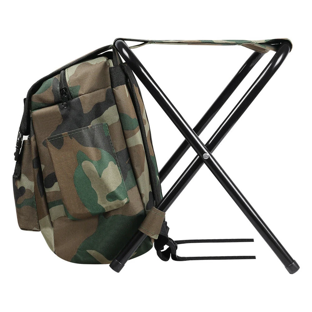 Hot Selling Multi-Function Portable Folding Chair Camouflage Backpack Camping Fishing Stool Outdoor
Hot Selling Multi-Function Portable Folding Chair Camouflage Backpack Camping Fishing Stool Outdoor