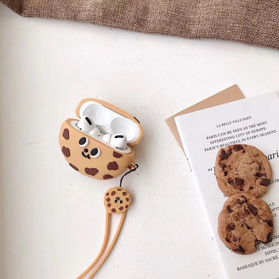 Earphone Case For Airpods Case Silicone Cute Dog Bear cookies diamond Cartoon Earpods/Headphone Cover For Apple Air Pods 2 Case
Earphone Case For Airpods Case Silicone Cute Dog Bear cookies diamond Cartoon Earpods/Headphone Cover For Apple Air Pods 2 Case
