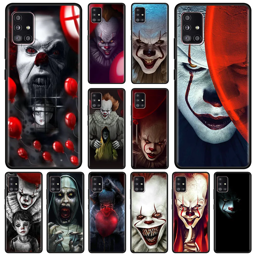 Pennywise Clown Horror Black Case For Samsung A51 A21s A71 A12 A31 A52 A41 A32 A02 A11 Soft For Galaxy A72 A32 A42 A01 A91 A21
Pennywise Clown Horror Black Case For Samsung A51 A21s A71 A12 A31 A52 A41 A32 A02 A11 Soft For Galaxy A72 A32 A42 A01 A91 A21