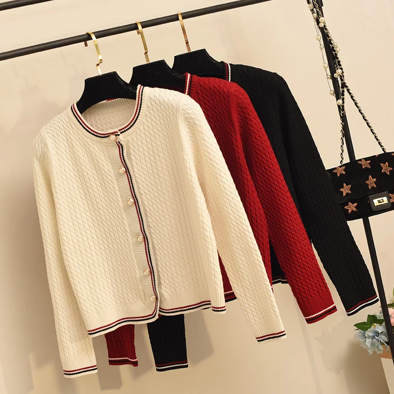 Women Knitted Cardigans Sweater Fashion Autumn Fall Long Sleeve Coat Casual Button Stylish Chic Knitwear Female Tops Knit Jacket
Women Knitted Cardigans Sweater Fashion Autumn Fall Long Sleeve Coat Casual Button Stylish Chic Knitwear Female Tops Knit Jacket