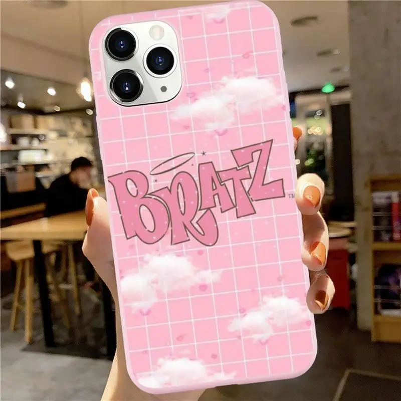 Cute doll BRATZ fashion design pattern high quality Phone Case Candy Color for iPhone 6 7 8 11 12 s mini pro X XS XR MAX Plus
Cute doll BRATZ fashion design pattern high quality Phone Case Candy Color for iPhone 6 7 8 11 12 s mini pro X XS XR MAX Plus