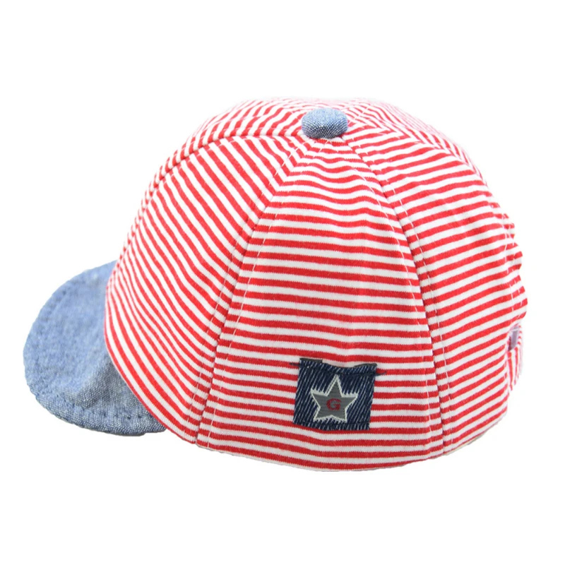 2021 Star Embroidered Standard Cotton Striped Infant Cap Baseball Cap Adjustable Baby Sun Hat Sunshade Breathable Outdoor Gift
2021 Star Embroidered Standard Cotton Striped Infant Cap Baseball Cap Adjustable Baby Sun Hat Sunshade Breathable Outdoor Gift