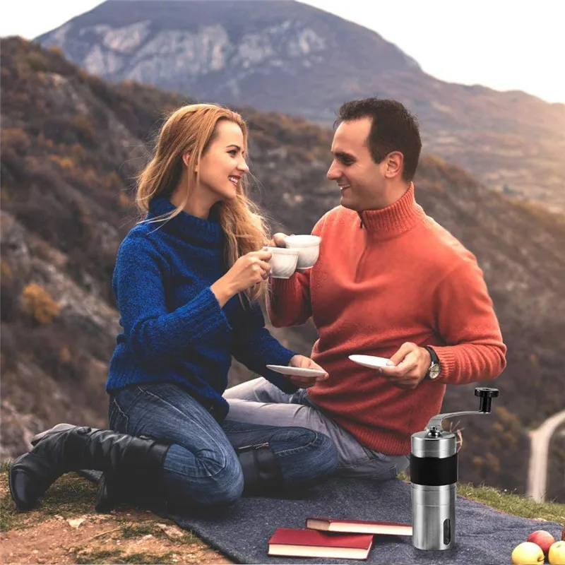 Silver Coffee Grinder Mini Stainless Steel Hand Manual Handmade Coffee Bean Grinders Mill Kitchen Coffee Machine Maker Dropship
Silver Coffee Grinder Mini Stainless Steel Hand Manual Handmade Coffee Bean Grinders Mill Kitchen Coffee Machine Maker Dropship