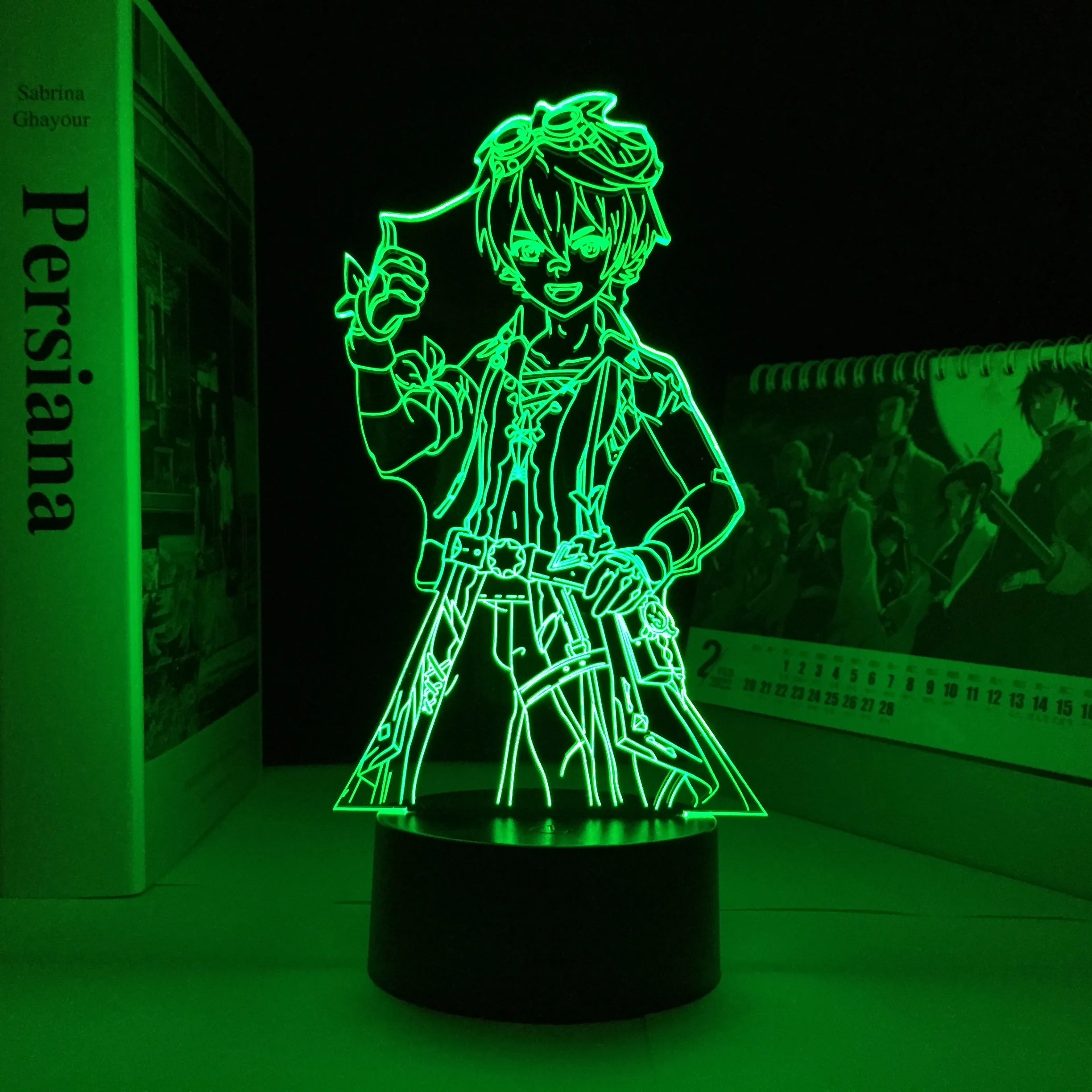 Genshin Impact 3D LED Night Light Bennett Game Figure Lamp for Game Lovers Bedroom Decoration Acrylic LED Lamp
Genshin Impact 3D LED Night Light Bennett Game Figure Lamp for Game Lovers Bedroom Decoration Acrylic LED Lamp