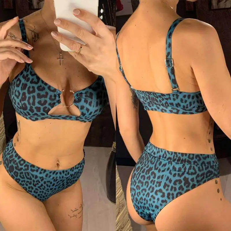 MIMY 2021 Women Sexy Swimsuit Women High Waist Bikini Stylish Leopard High Leg Swimming Suit Bathing Suit Summer Beach Swimwear
MIMY 2021 Women Sexy Swimsuit Women High Waist Bikini Stylish Leopard High Leg Swimming Suit Bathing Suit Summer Beach Swimwear