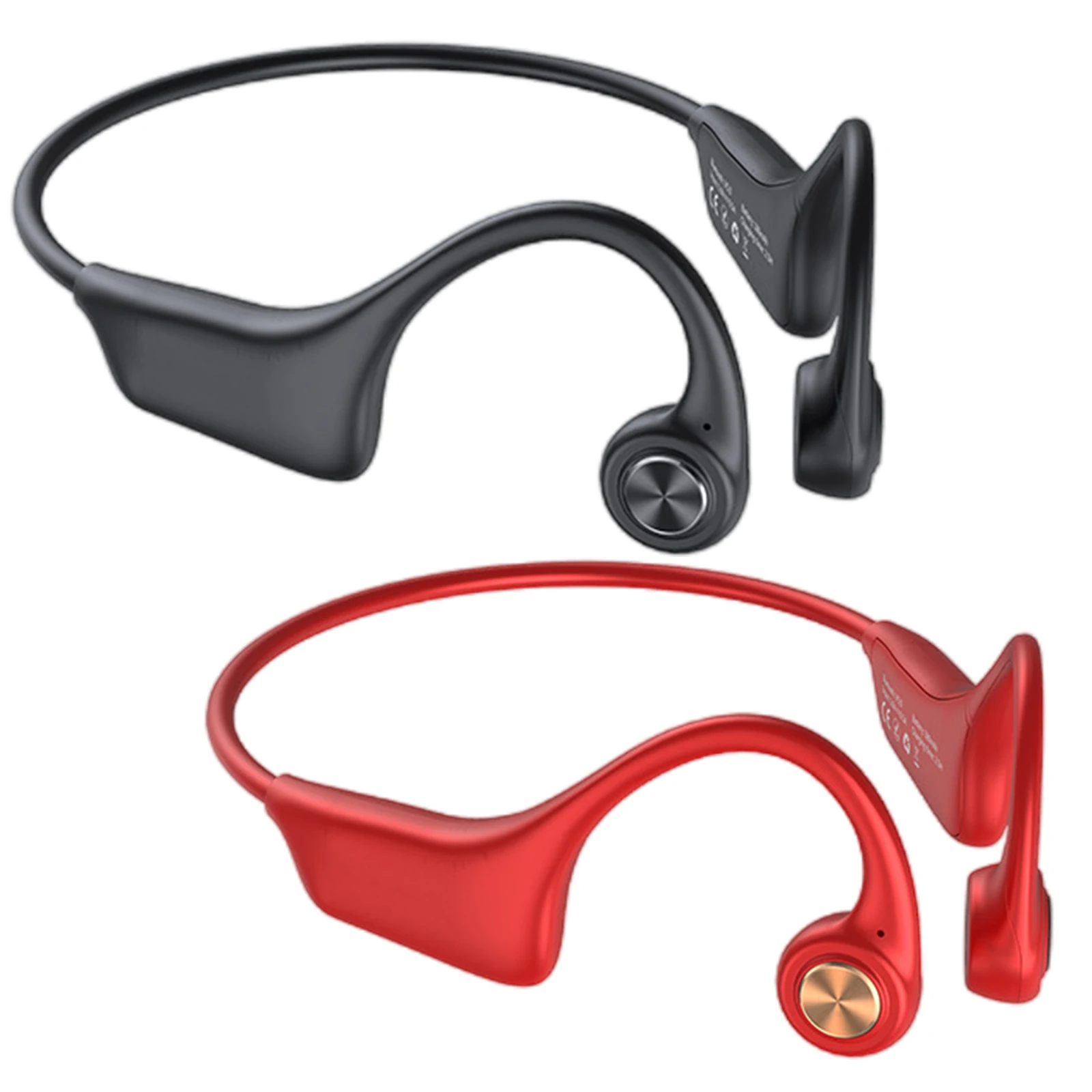 Bone Conduction Headphones Bluetooth, Wireless Open-Ear Headset Earphones with Mic Lightweight IPX6
Bone Conduction Headphones Bluetooth, Wireless Open-Ear Headset Earphones with Mic Lightweight IPX6