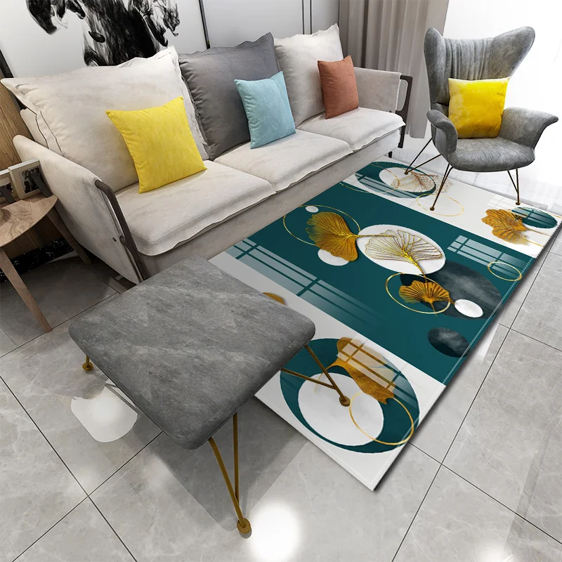 Geometry Mat Modern Velvet Rug for the Living Room Bedroom Decor Ginkgo Biloba Carpet Home Illustrationr Kitchen Bath tapis
Geometry Mat Modern Velvet Rug for the Living Room Bedroom Decor Ginkgo Biloba Carpet Home Illustrationr Kitchen Bath tapis