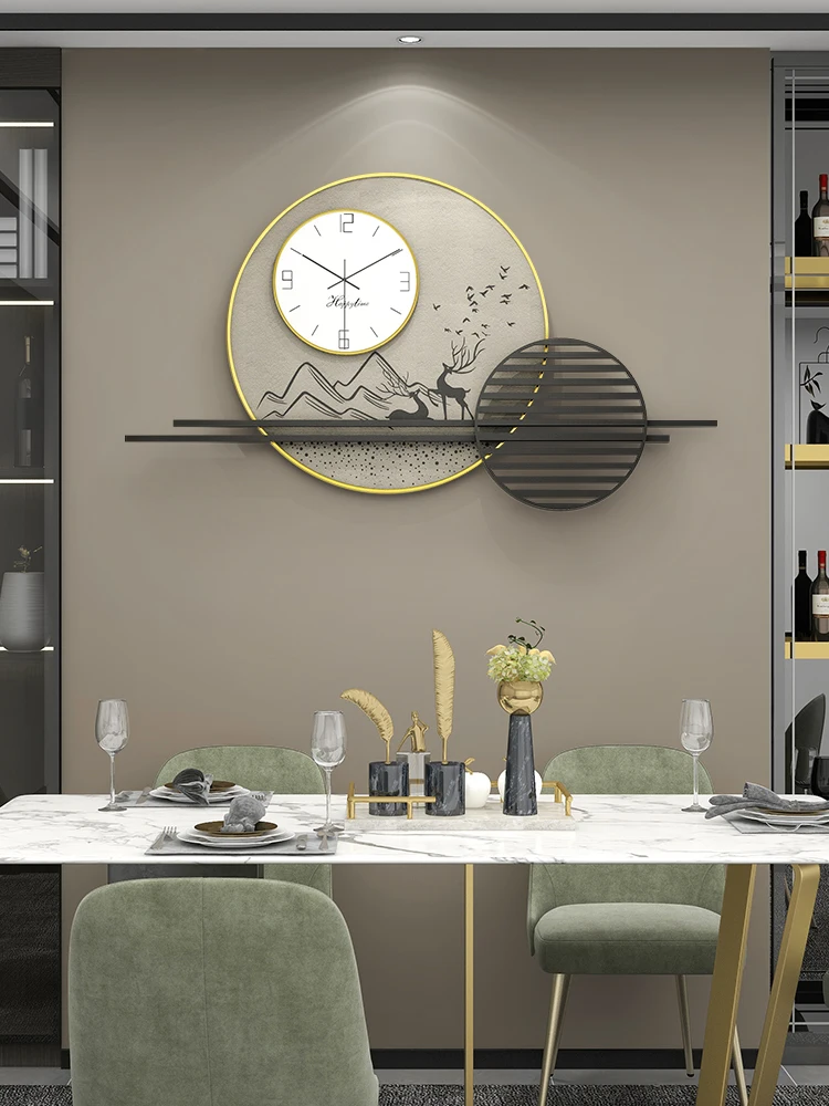 Модные большие металлические настенные часы, современный дизайн, креативные часы с наклейками, домашний декор, украшение для гостиной, Фрес... 
Модные большие металлические настенные часы, современный дизайн, креативные часы с наклейками, домашний декор, украшение для гостиной, Фрес...