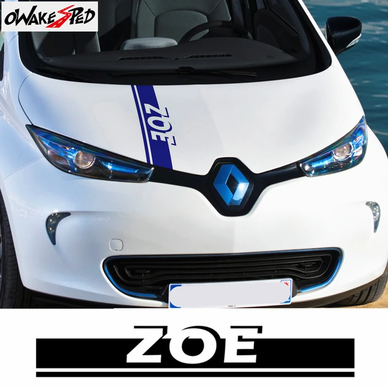 For Renault ZOE Electricity Car Hood Bonnet Stripes Decor Sticker Racing Sport Styling Auto Body Engine Cover Vinyl Decals
For Renault ZOE Electricity Car Hood Bonnet Stripes Decor Sticker Racing Sport Styling Auto Body Engine Cover Vinyl Decals