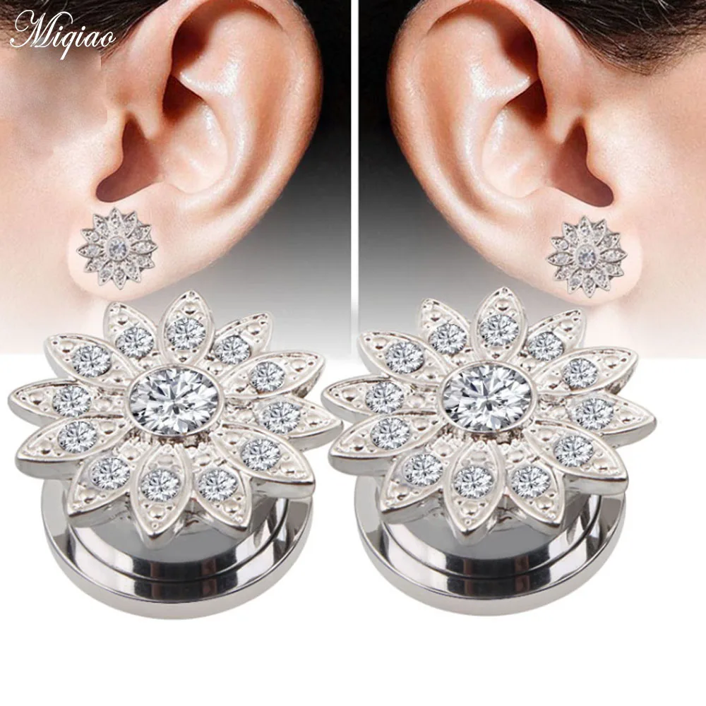 Miqiao 2pcs New Product Stainless Steel Sun Flower Pulley Auricle 6mm-16mm Human Body Fine Piercing Jewelry
Miqiao 2pcs New Product Stainless Steel Sun Flower Pulley Auricle 6mm-16mm Human Body Fine Piercing Jewelry