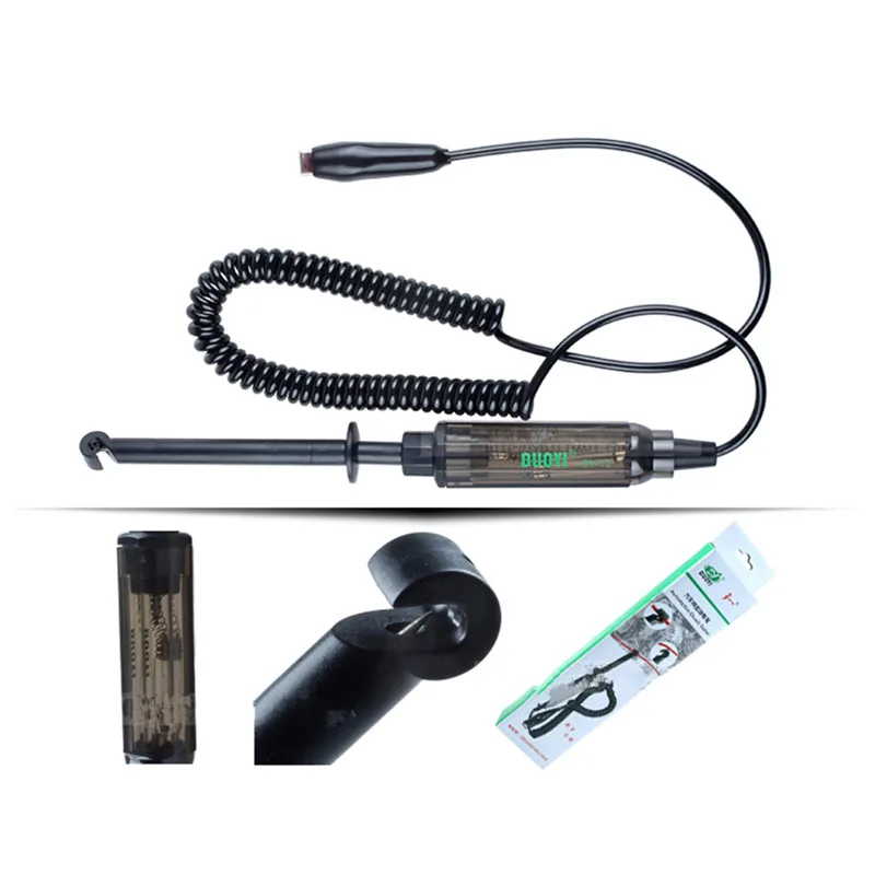 Automotive Electrical Tester 6V/12V/24V Car Hook Type Test Pen Pencil for Auto Truck Motorcycle Testing Tools
Automotive Electrical Tester 6V/12V/24V Car Hook Type Test Pen Pencil for Auto Truck Motorcycle Testing Tools