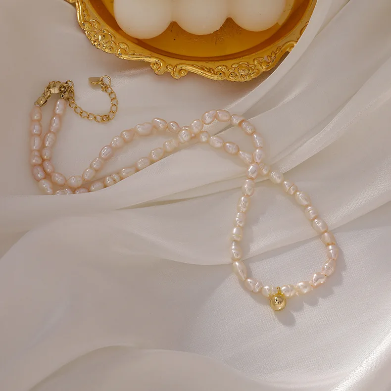 QiLuxy Fashion Irregular Freshwater Pearl Choker Necklaces for Women Temperament Vintage Necklaces Wedding Party Jewelry Gifts
QiLuxy Fashion Irregular Freshwater Pearl Choker Necklaces for Women Temperament Vintage Necklaces Wedding Party Jewelry Gifts