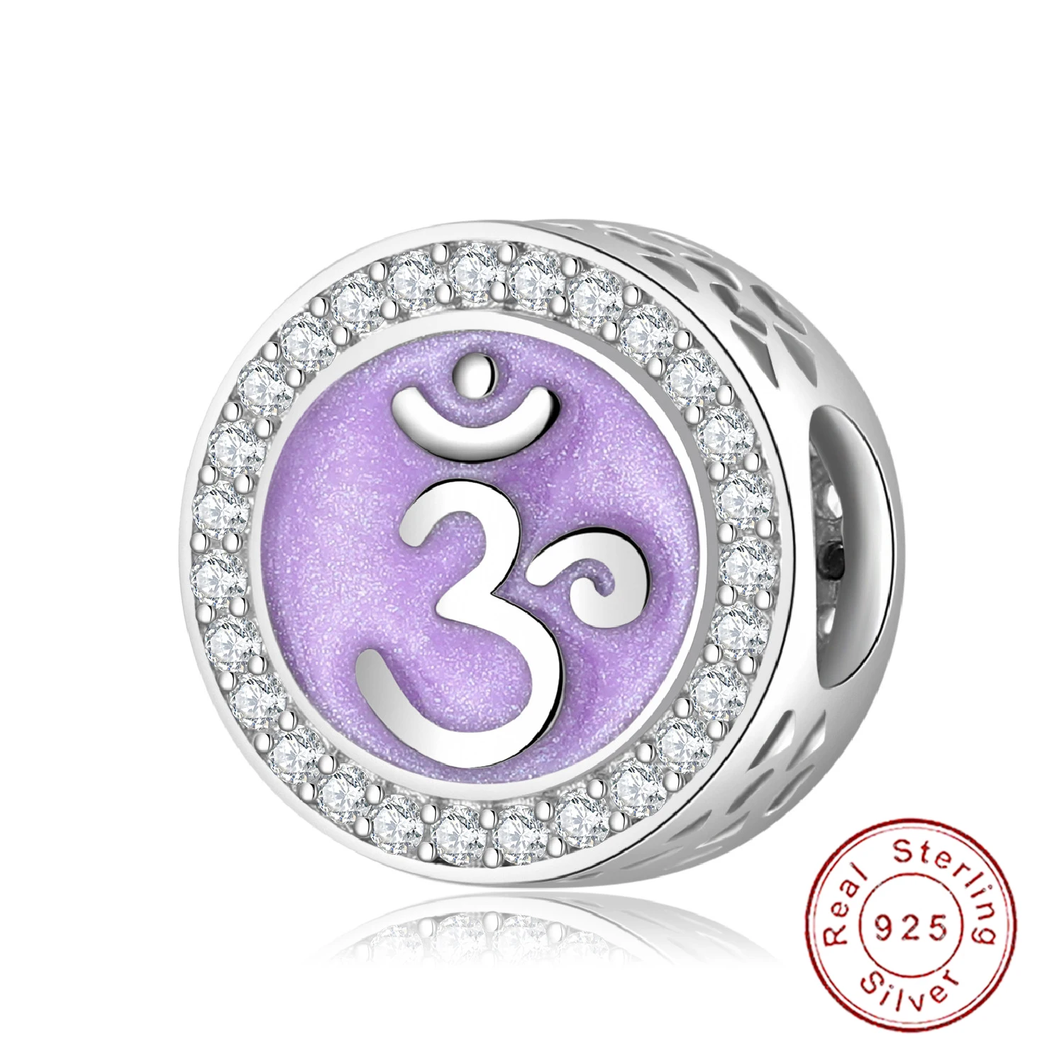 Cyue European S925 Sterling Silver Charm Pave CZ Purple sea wheel Beads Fit Original PD Bracelet For Women Jewelry
Cyue European S925 Sterling Silver Charm Pave CZ Purple sea wheel Beads Fit Original PD Bracelet For Women Jewelry
