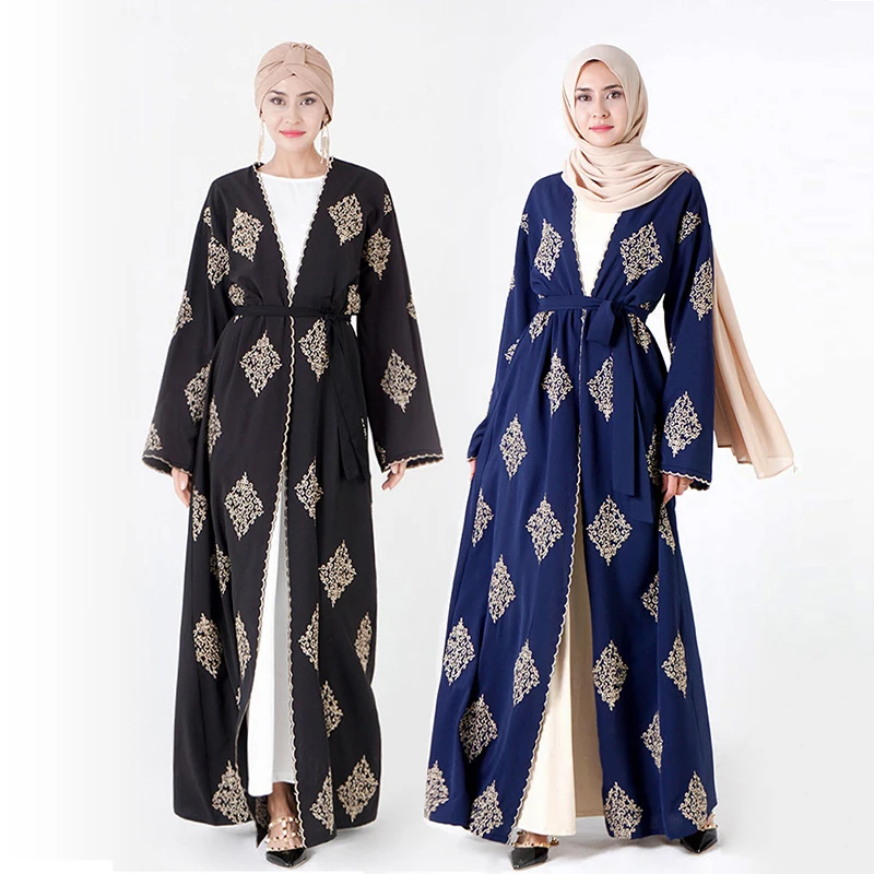 Женское кимоно-хиджаб Abaya, мусульманское платье-халат, турецкая исламская одежда
Женское кимоно-хиджаб Abaya, мусульманское платье-халат, турецкая исламская одежда