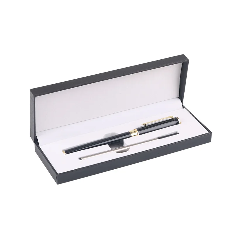 2021 New signature pen business neutral water pen metal pen body heavy handle men's carbon pen office signature pen gift box set 
2021 New signature pen business neutral water pen metal pen body heavy handle men's carbon pen office signature pen gift box set