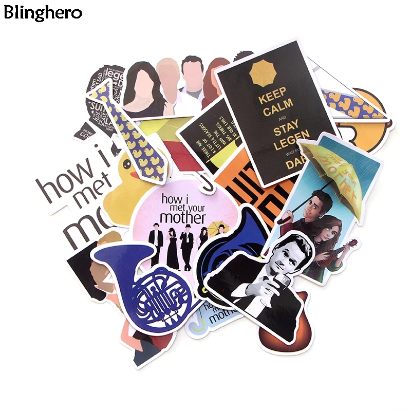 Blinghero 20 шт./компл. наклейка для ТВ шоу s Молочные Наклейки смешная Маскировочная