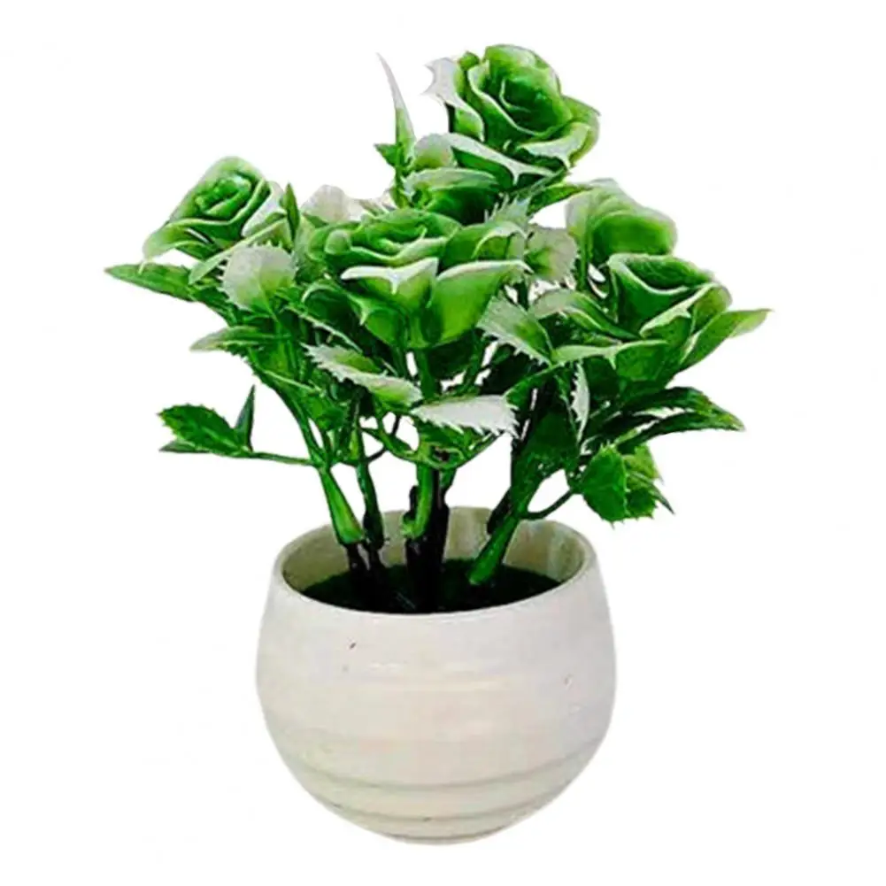 1 Set Artificial Bonsai Decorative Non-fading Plastic Simulation Chinese Rose Plants for Decorating
1 Set Artificial Bonsai Decorative Non-fading Plastic Simulation Chinese Rose Plants for Decorating