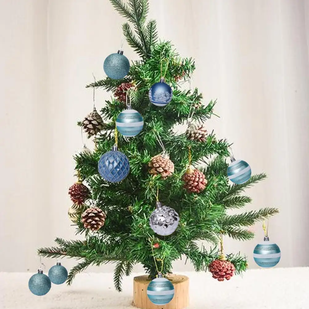 30Pcs Christmas Balls Eye-catching Shatterproof Plastic Unbreakable Christmas Ball Ornaments Decor for Home
30Pcs Christmas Balls Eye-catching Shatterproof Plastic Unbreakable Christmas Ball Ornaments Decor for Home