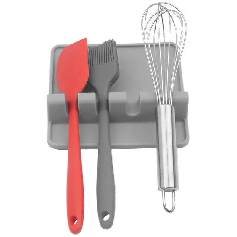 Kitchen Cooking Tool Heat Resistant Silicone Rack Kitchen Pot Shovel Spoon Storage Rack Organizer Rack Silicone Tool Accessories
Kitchen Cooking Tool Heat Resistant Silicone Rack Kitchen Pot Shovel Spoon Storage Rack Organizer Rack Silicone Tool Accessories