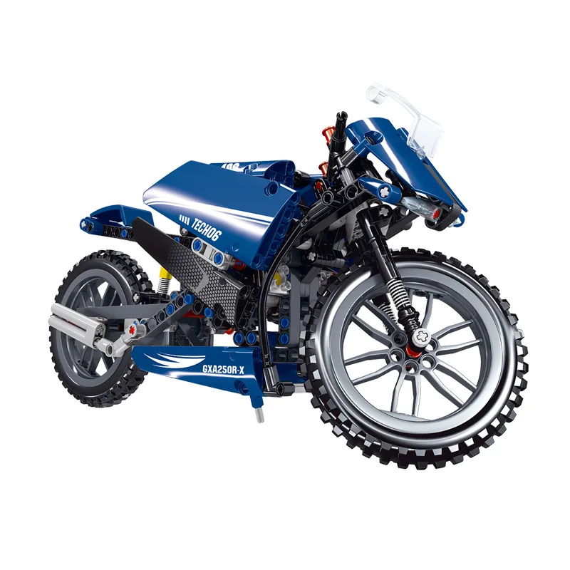 QL0406 Science and Technology Machinery Off-road Motorcycle Dump Truck Children's Educational Assembled Toy Building Block
QL0406 Science and Technology Machinery Off-road Motorcycle Dump Truck Children's Educational Assembled Toy Building Block