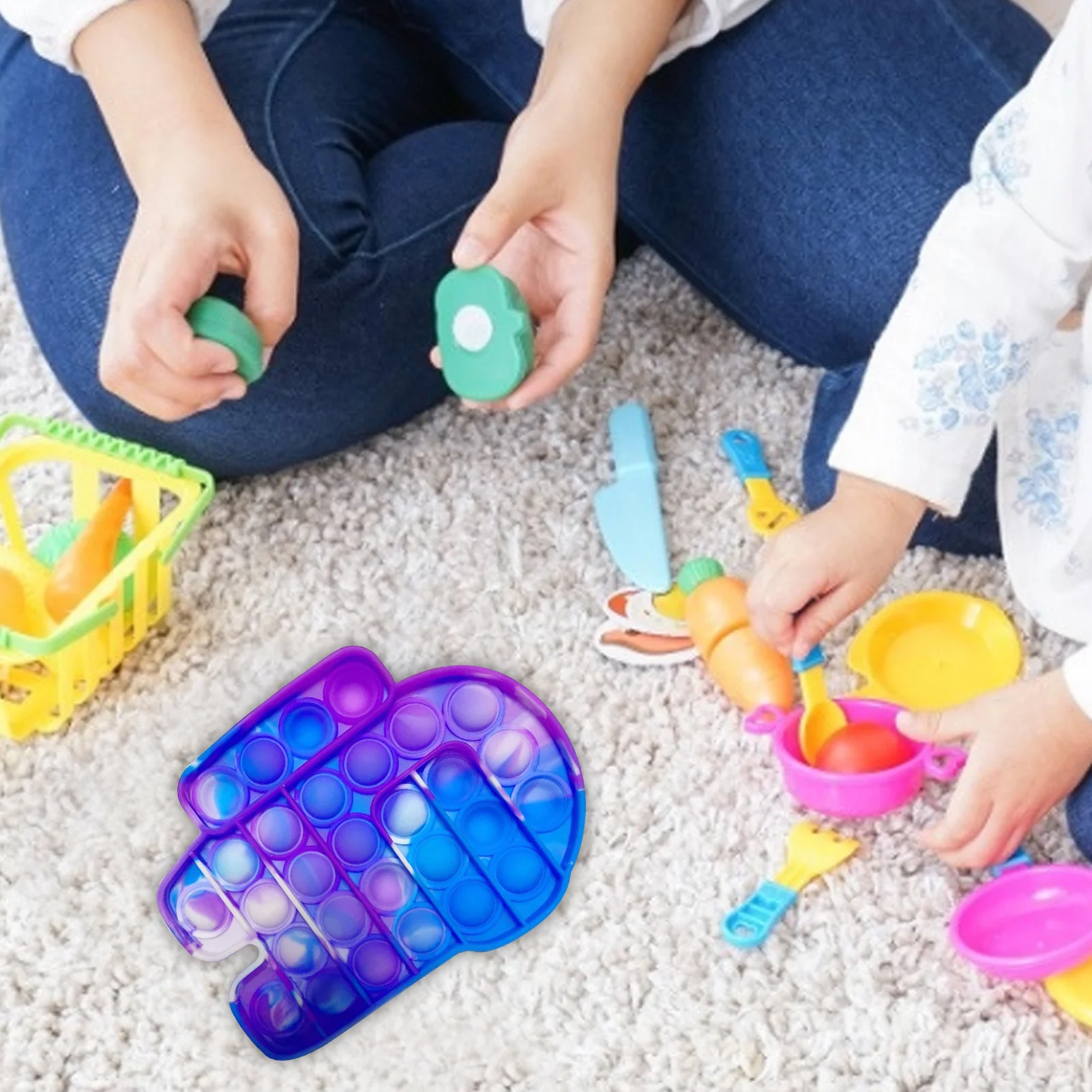 Pop Stress Reliever Toy Bubble Sensory Among Adult Kid Funny Anti-stress Pops Fidget Toy Reliver Stress Squishy 
Pop Stress Reliever Toy Bubble Sensory Among Adult Kid Funny Anti-stress Pops Fidget Toy Reliver Stress Squishy