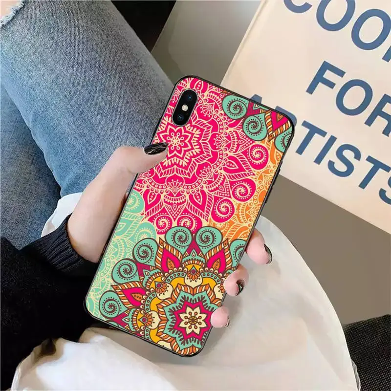 COLORFUL MANDALA Phone Case for iPhone 11 12 pro XS MAX 8 7 6 6S Plus X 5S SE 2020 XR mini
COLORFUL MANDALA Phone Case for iPhone 11 12 pro XS MAX 8 7 6 6S Plus X 5S SE 2020 XR mini