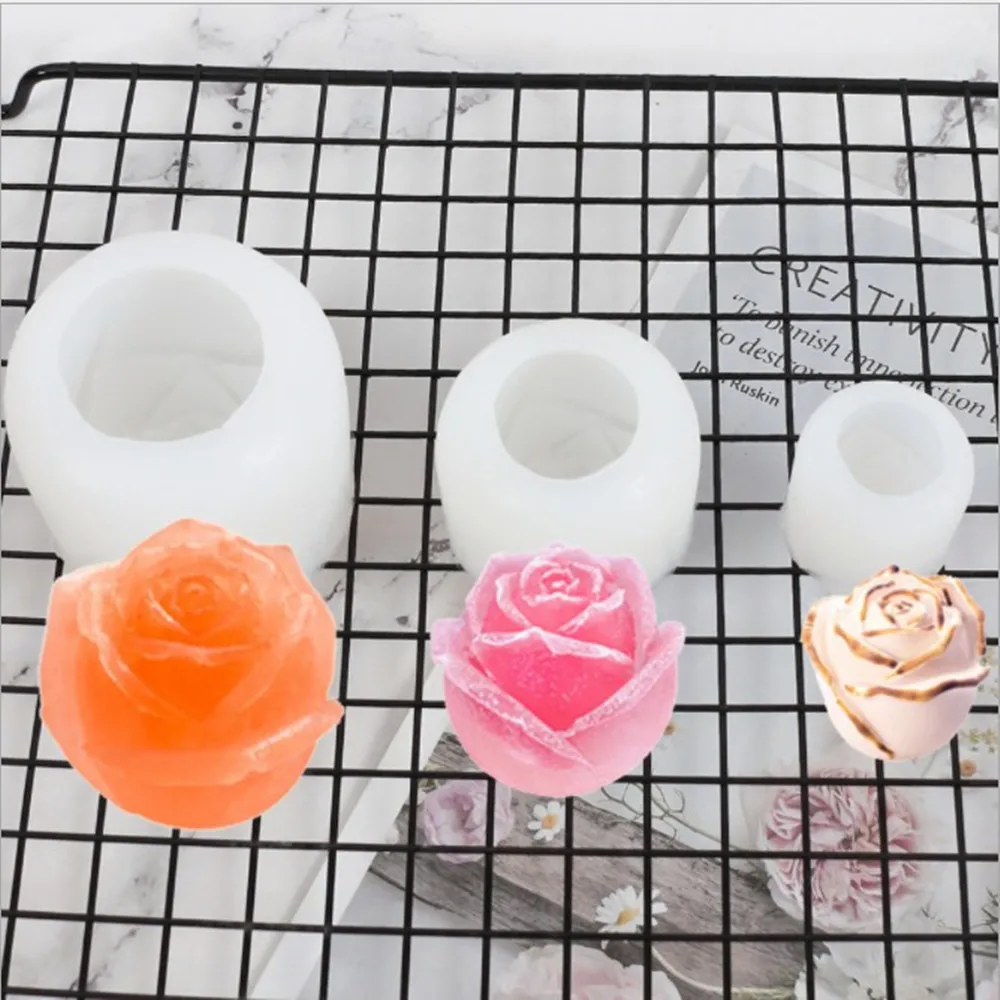 Multi Purpose 3d Rose Shape Silicone Mold Diy Ice Cube Food Grade Silicone Pudding Ice Cream For Whiskey Wine Kitchen Tools
Multi Purpose 3d Rose Shape Silicone Mold Diy Ice Cube Food Grade Silicone Pudding Ice Cream For Whiskey Wine Kitchen Tools